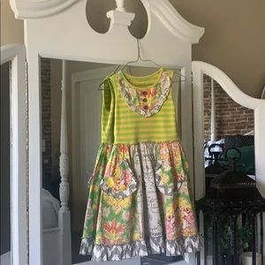 Mustard pie dress size 6